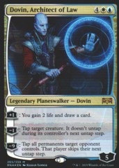 Dovin, Architect of Law (265/259) FOIL - Ravnica Allegiance Planeswalker Deck Exclusive